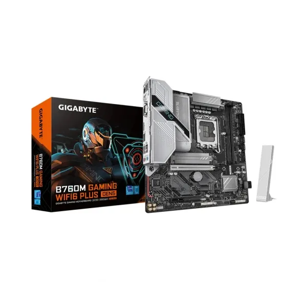 Mainboard Gigabyte B760M GAMING WIFI6 PLUS GEN5 DDR5 (Bluetooth)