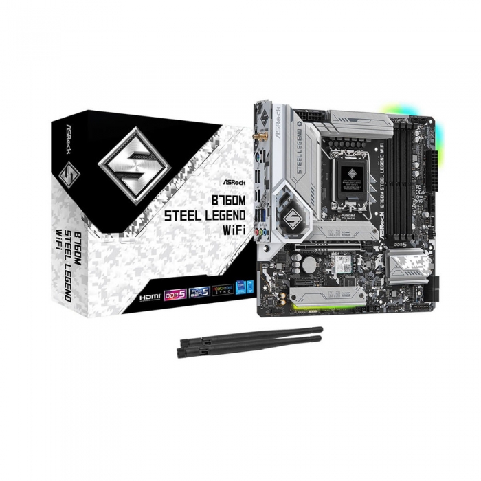 Mainboard Asrock B760M STEEL LEGEND WIFI DDR5