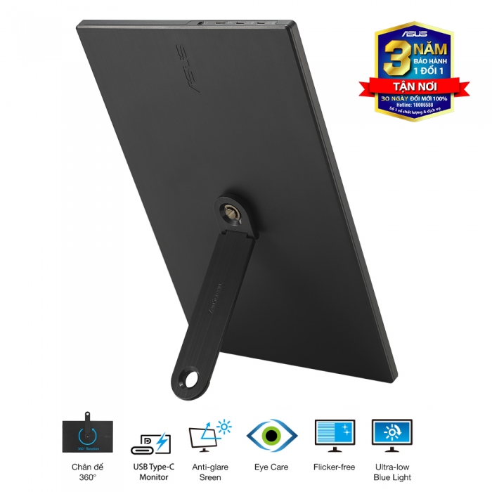 Màn hình Di động ASUS ZenScreen MB169CK | 16 inch, FHD, 60Hz, IPS