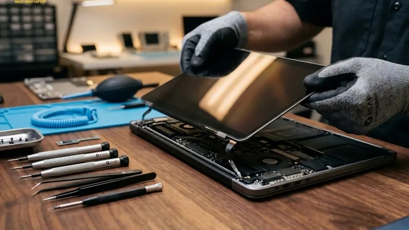 Dịch Vụ Thay Màn Hình Laptop tận nơi Quận 10